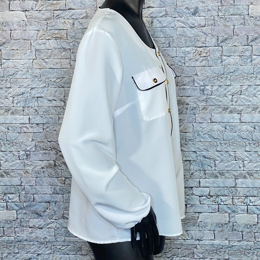 Notations Business Blouse - Picture 4 of 7